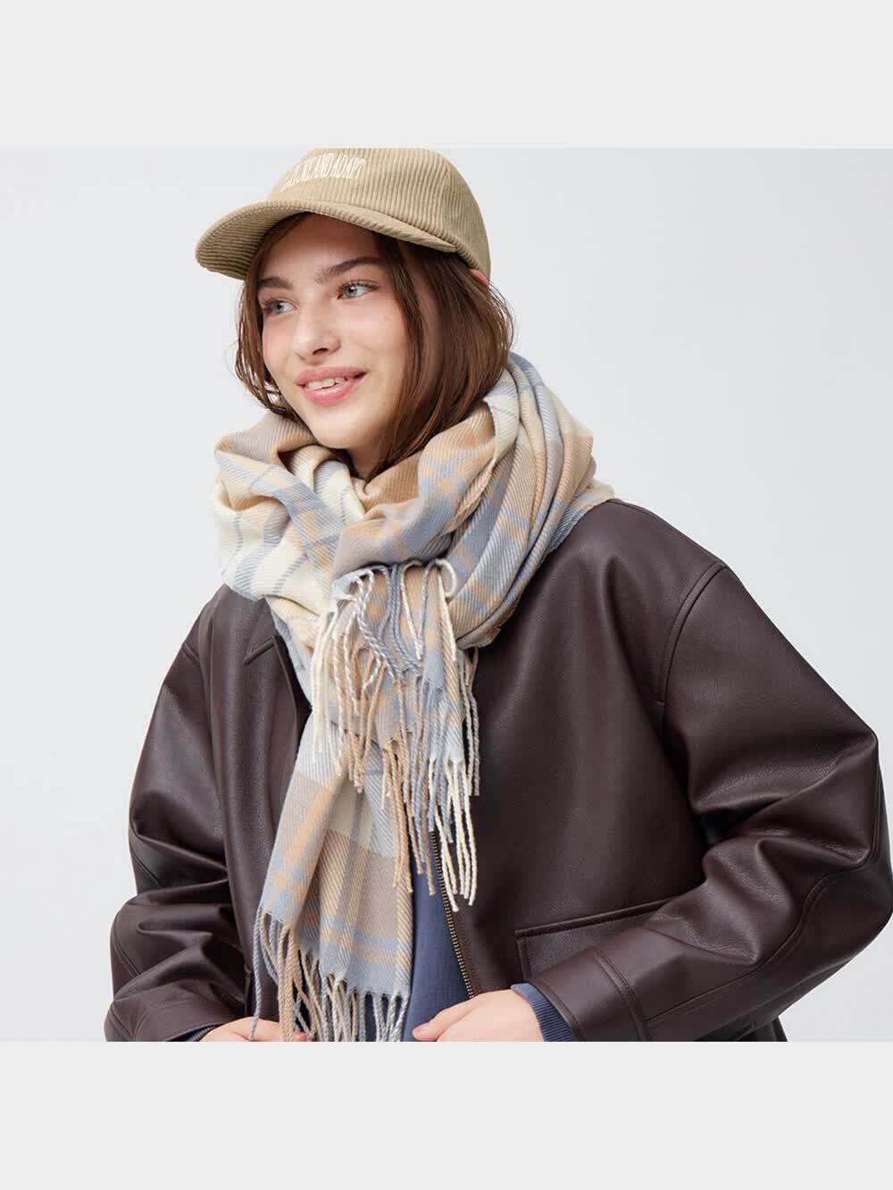 【アイコニックを纏う】Prima Classe Geo Classic ストール JALとっておきの逸品｜Crescendo Yonezawa 米沢織コットンウール