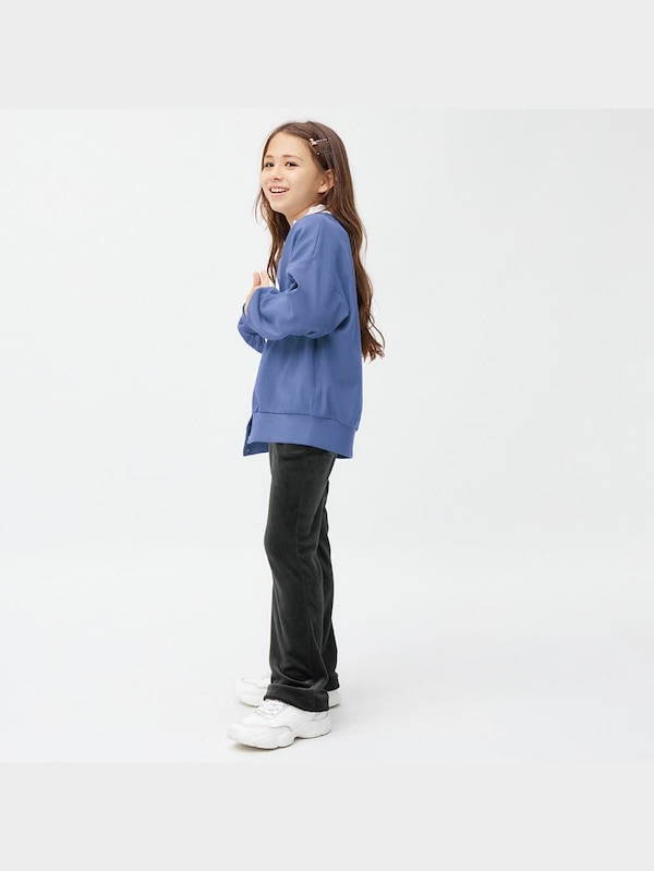 GIRLSヌクヌクニットコールフレアパンツ