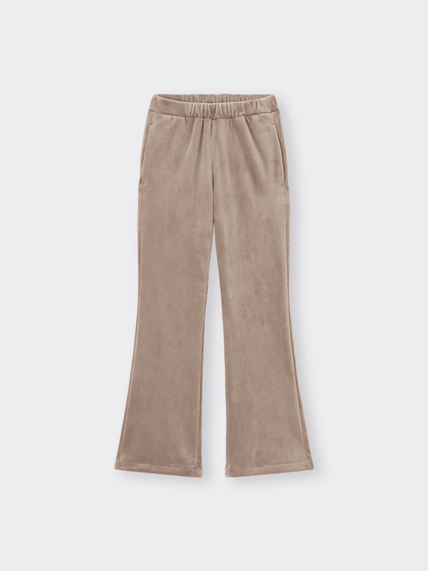 GIRLSヌクヌクニットコールフレアパンツ