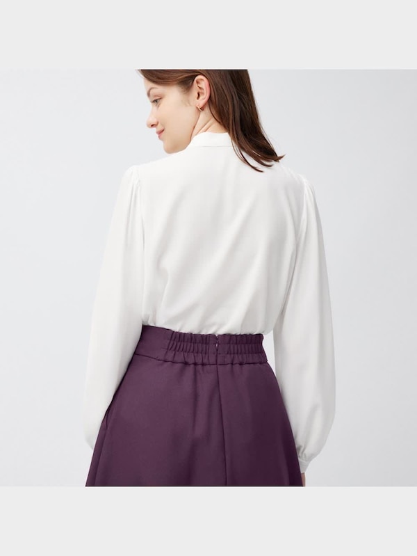 ハイウエストフレアミディスカートZ+E