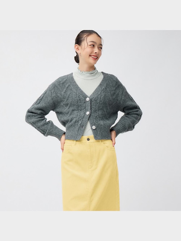 コーデュロイAラインロングスカート+E(2023年冬アイテム)