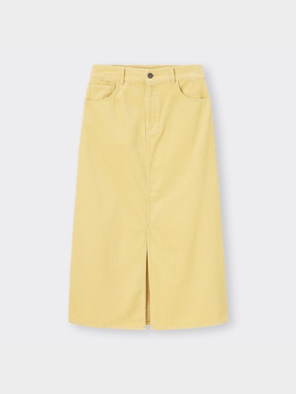 コーデュロイAラインロングスカート+E(2023年冬アイテム)