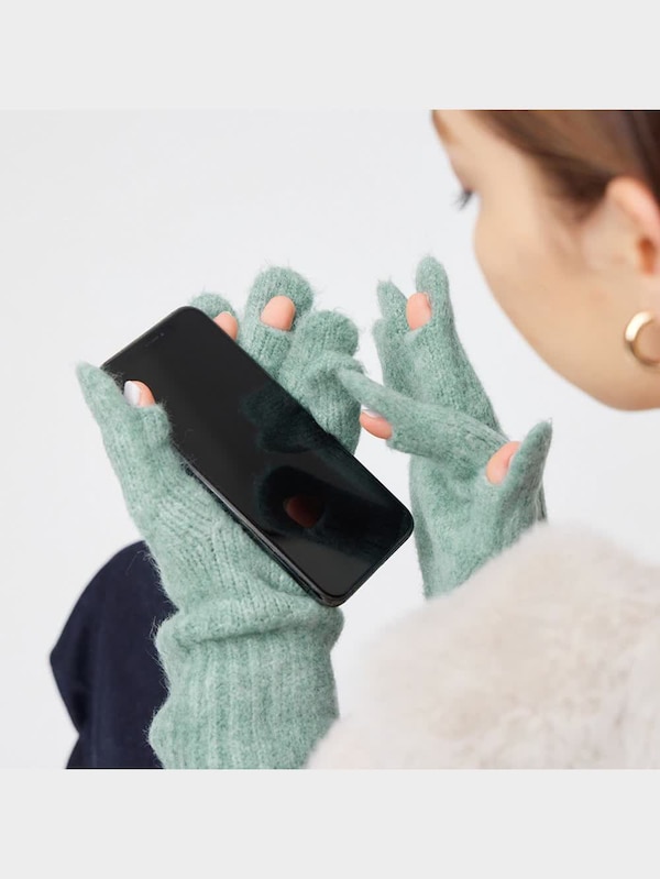 パフィータッチニットグローブ