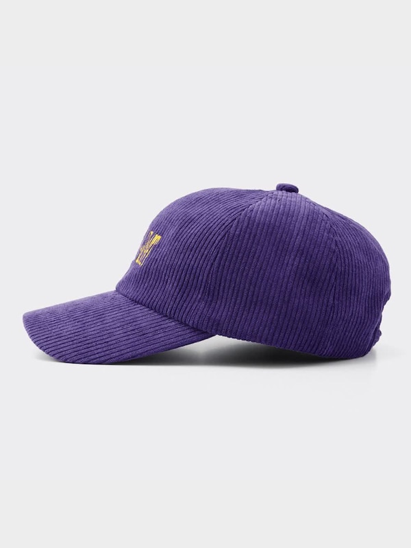 UVカットコーデュロイロゴキャップ