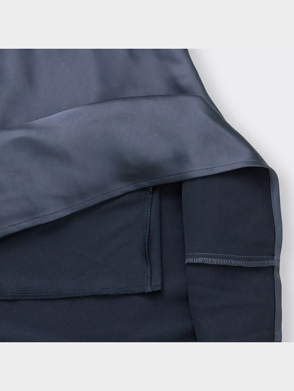 サテンミディスカート+EC(丈短め76.0～80.0cm)