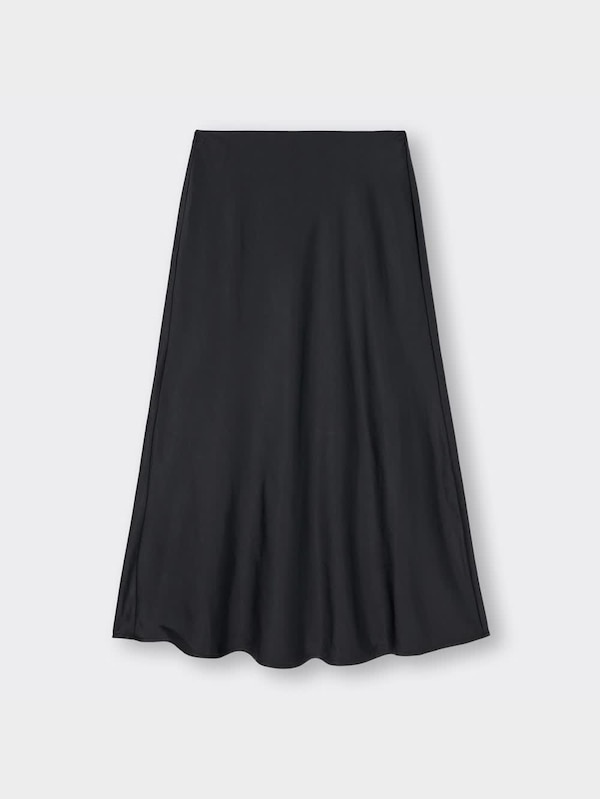 サテンミディスカート+EC(丈短め76.0～80.0cm)