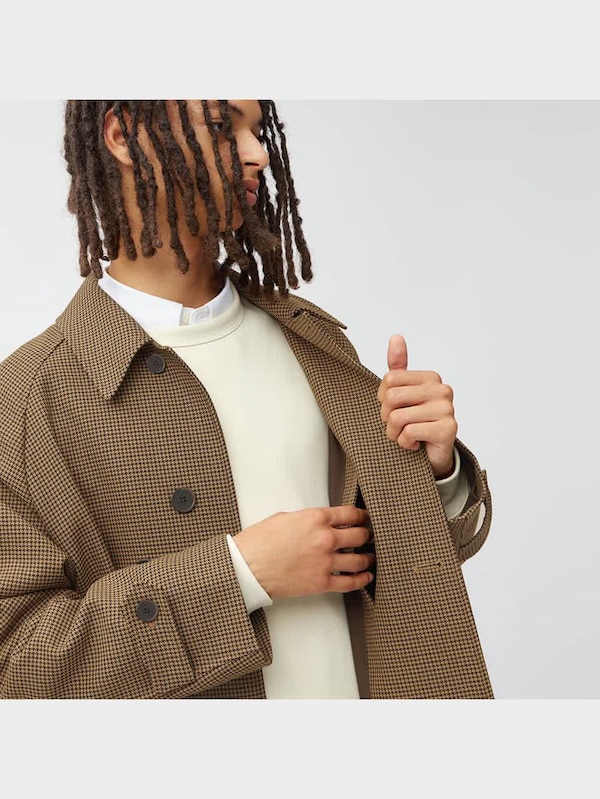 バルマカーンコート(チェック)SW