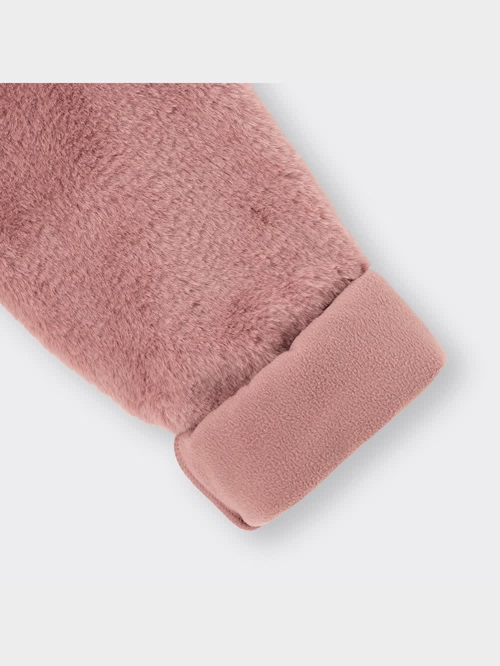 GU公式 | フェイクファーフーディジャケット(長袖)+E