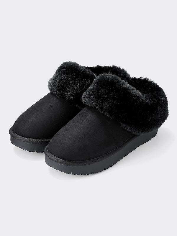 ウォームムートンタッチスリッパ