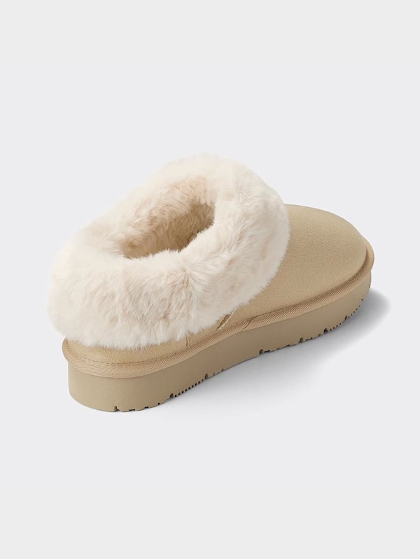 ウォームムートンタッチスリッパ