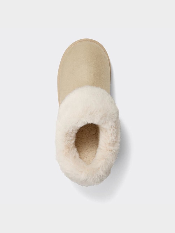 ウォームムートンタッチスリッパ