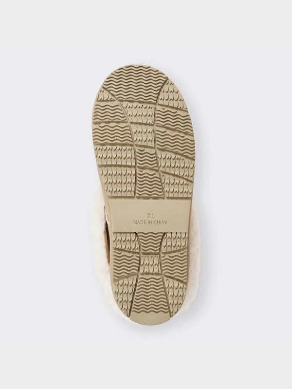 ウォームムートンタッチスリッパ