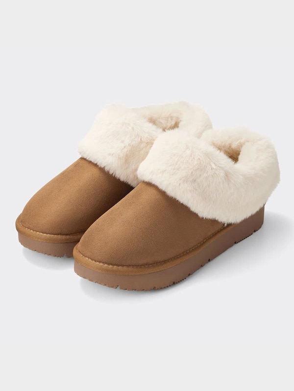 ウォームムートンタッチスリッパ