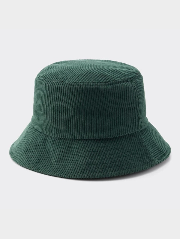 UVカットコーデュロイバケットハット