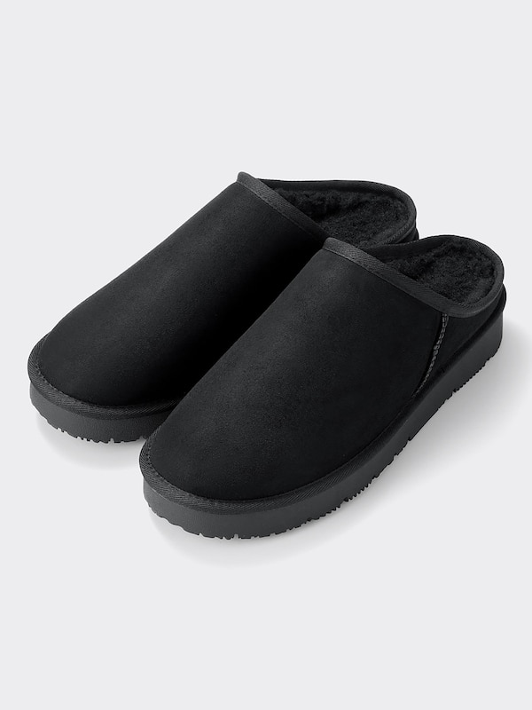 ウォームムートンタッチクロッグシューズ