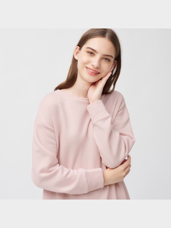 裏起毛ソフトウォームラウンジワンピース(長袖)+E