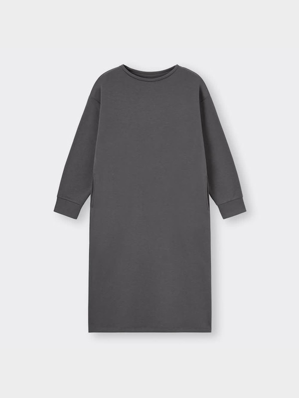 裏起毛ソフトウォームラウンジワンピース(長袖)+E