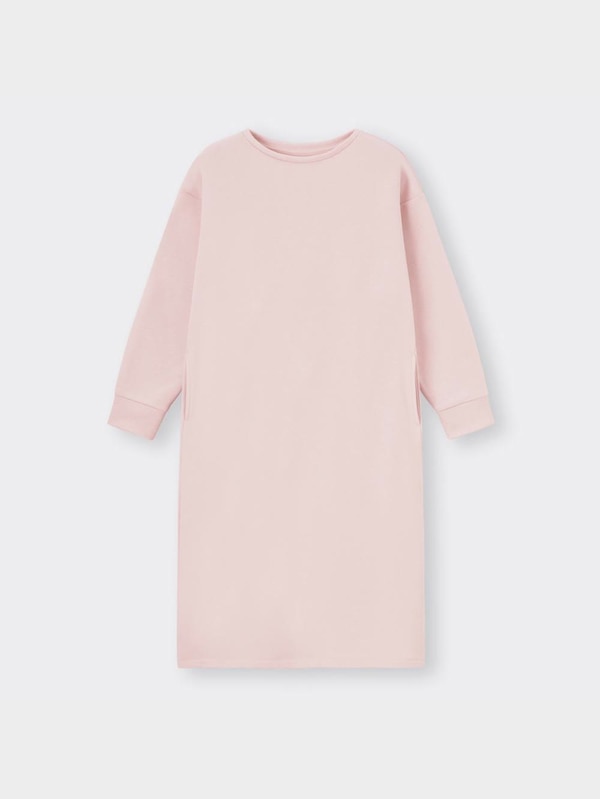 裏起毛ソフトウォームラウンジワンピース(長袖)+E