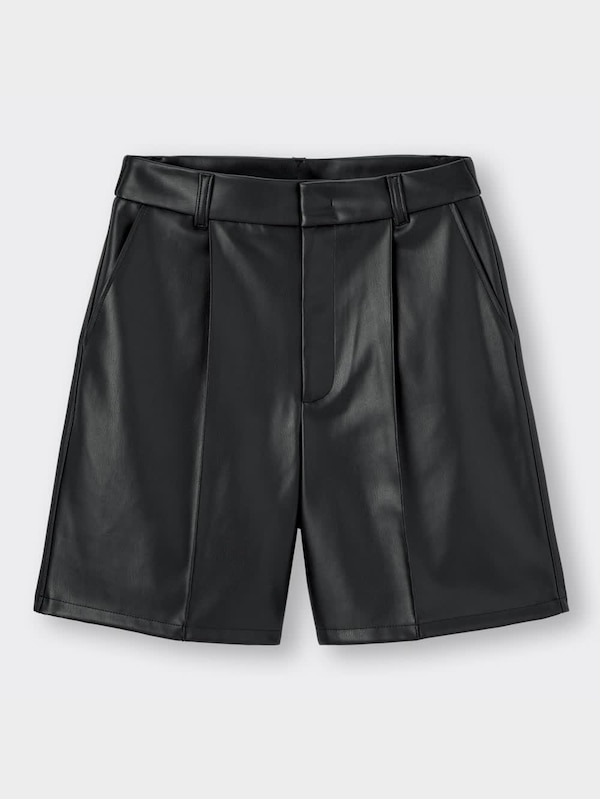 フェイクレザーショートパンツ(セットアップ可能)