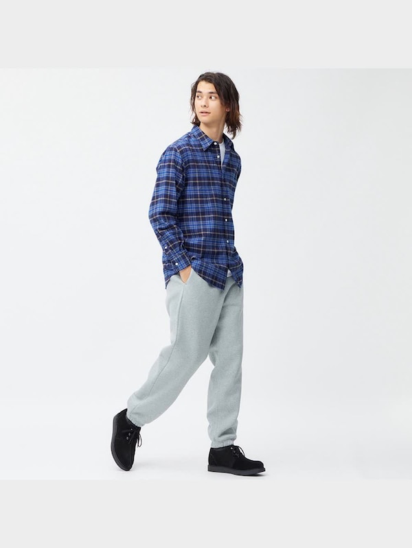 フランネルチェックシャツ(長袖)C