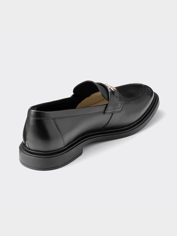 リアルレザービットローファー+X