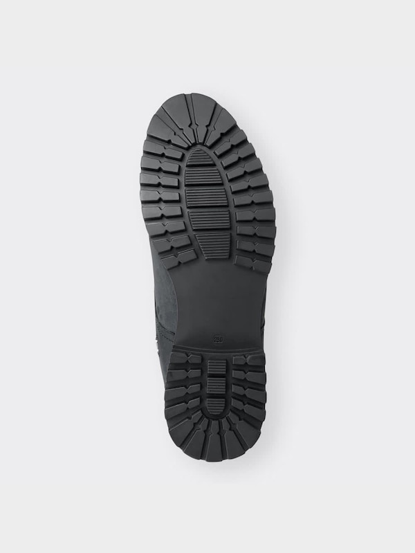 リアルレザーヌバックブーツ+E