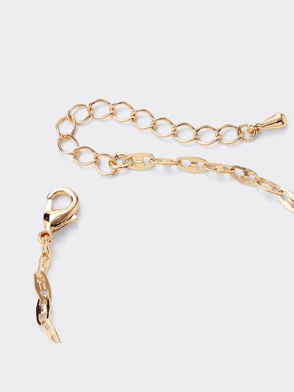 ビジュー&チェーンブレスレットセット