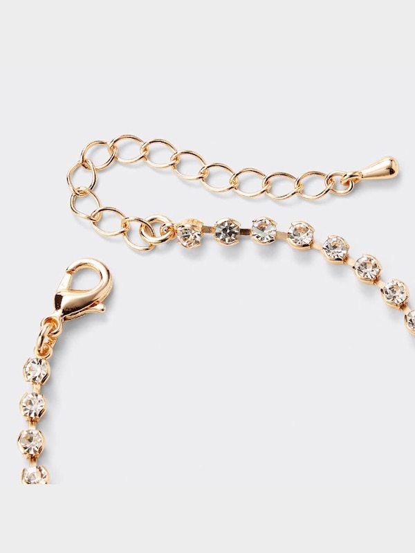 ビジュー&チェーンブレスレットセット