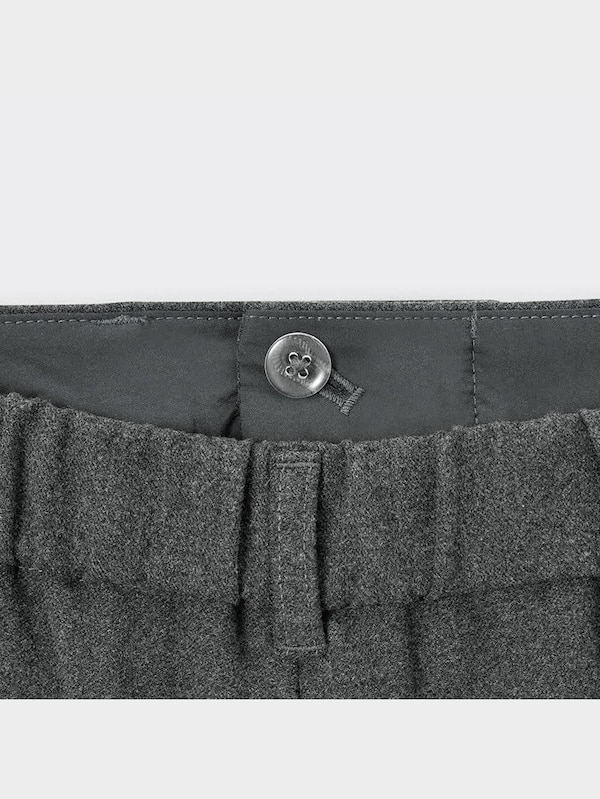 起毛タックテーパードパンツ+EC(丈長め73.0cm)