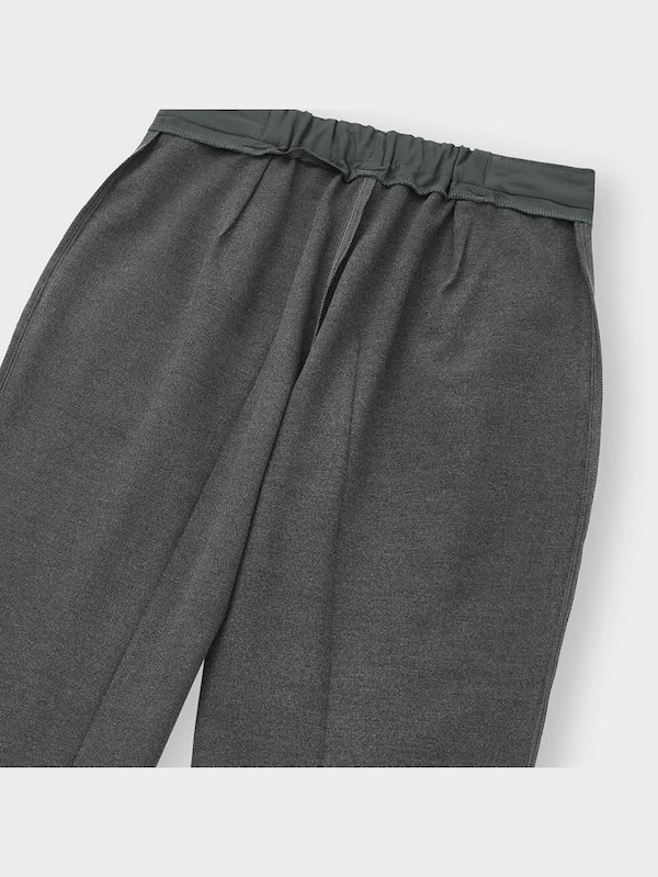 起毛タックテーパードパンツ+EC(丈長め73.0cm)