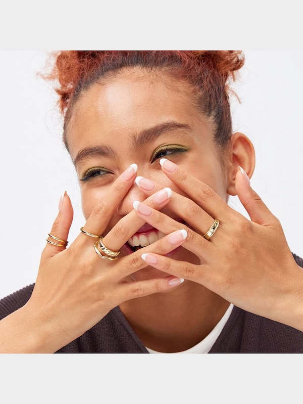 メタルオープンリングセット5P