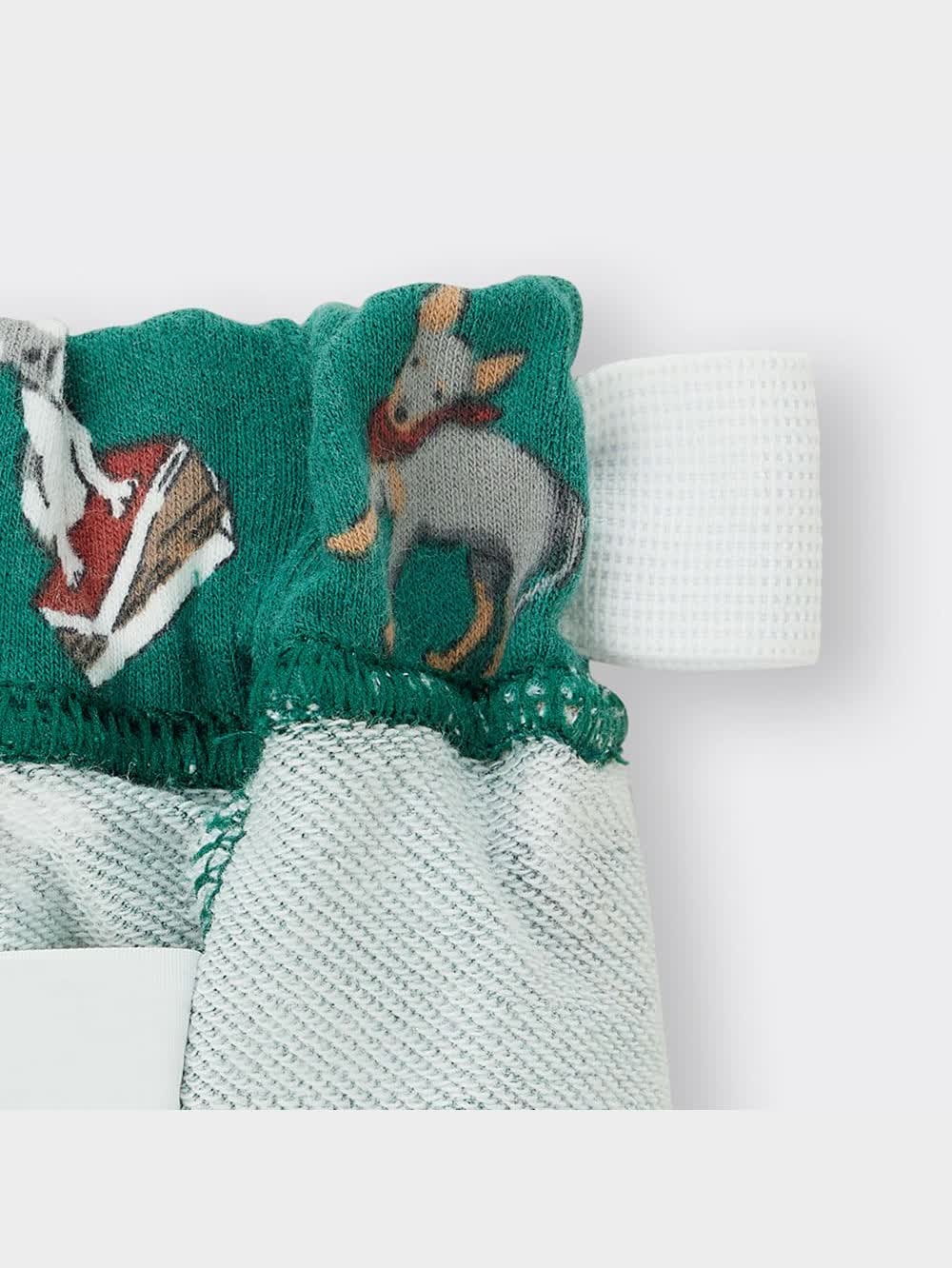 GU公式 | BABY(TODDLER)サマナルパンツ(10分丈)(ドッグ)