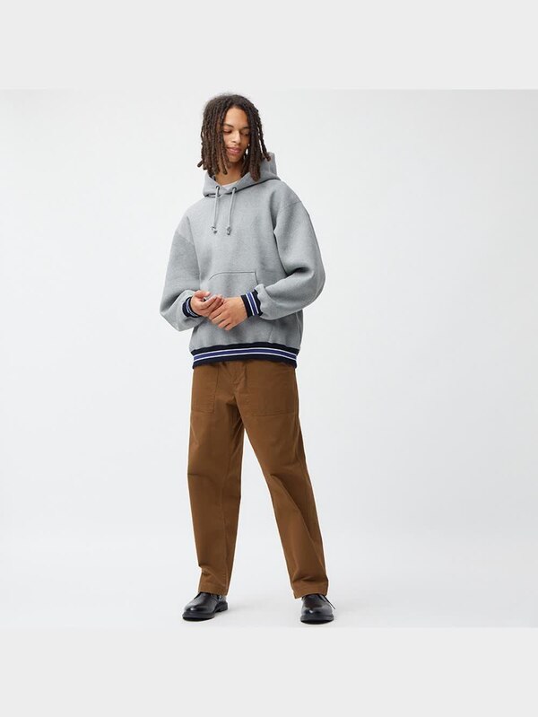 ヘビーウェイトスウェットリブラインパーカ(長袖)