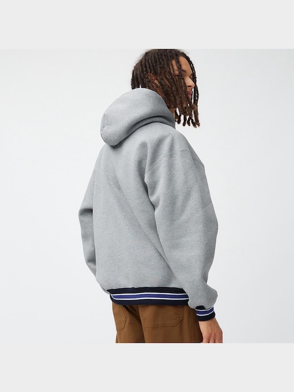 ヘビーウェイトスウェットリブラインパーカ(長袖)