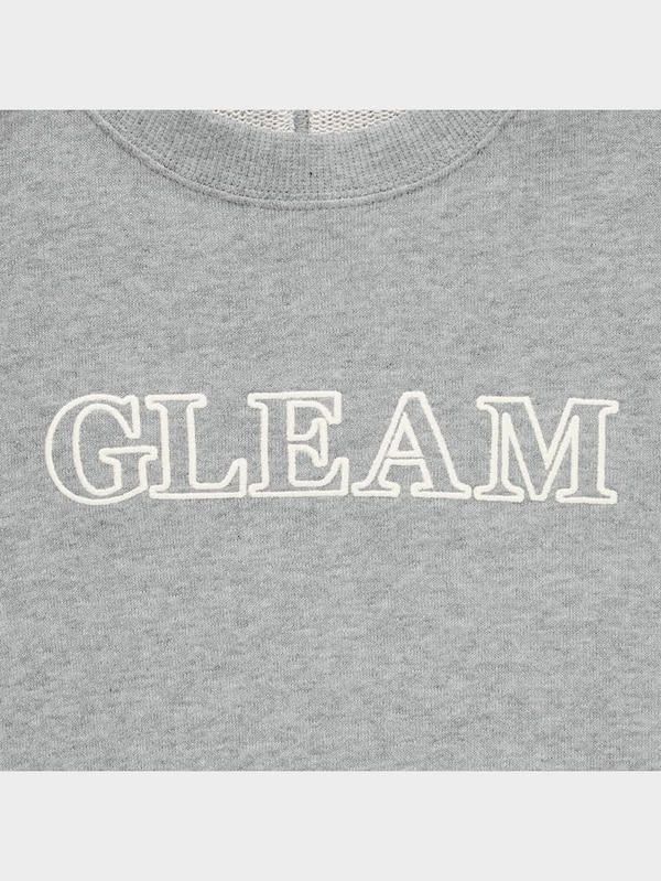 GIRLSクロップドスウェットプルオーバー(長袖)(ロゴ)