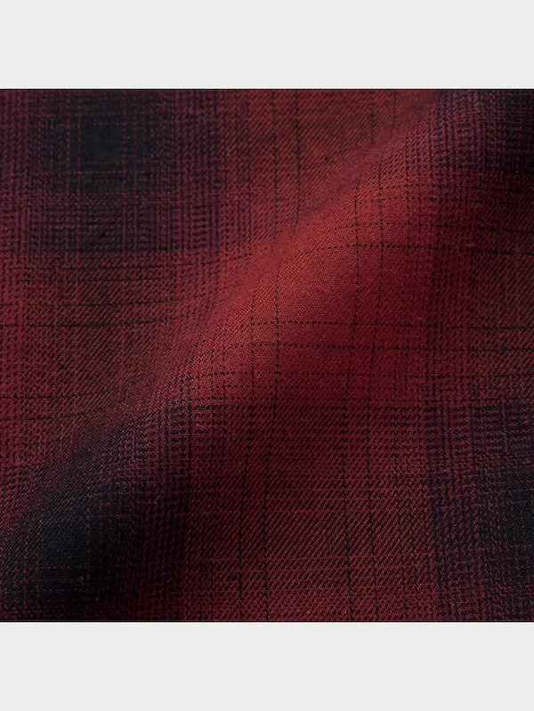 フランネルラウンジパンツ(オンブレチェック)+E