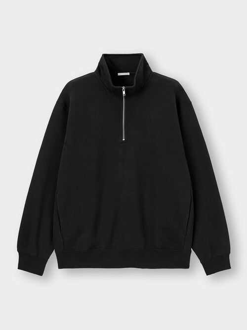 メンズにおすすめのハーフジップニット