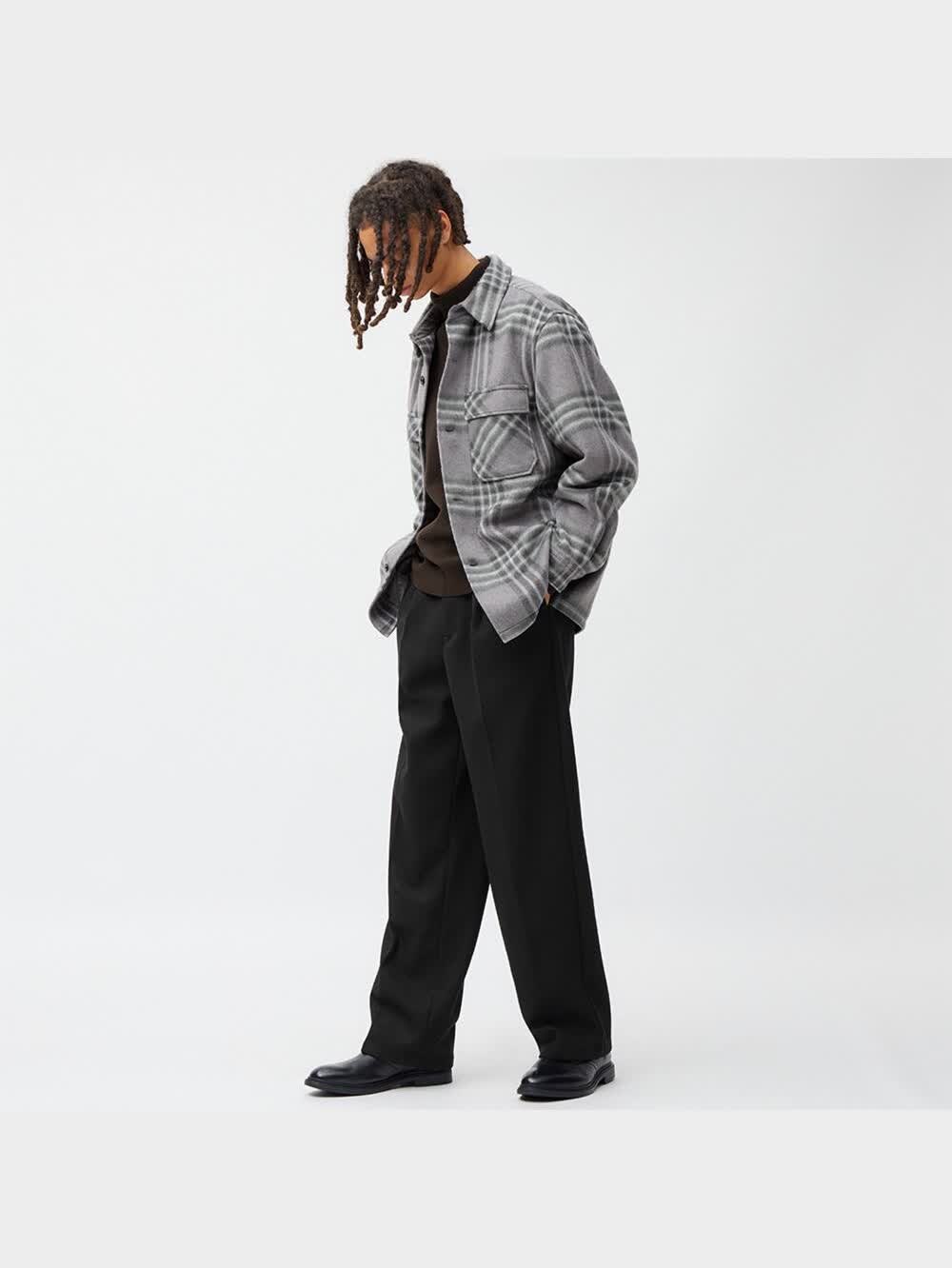 たけるんさま GU公式 | 起毛バギースラックス+EC(丈長め78.0cm)