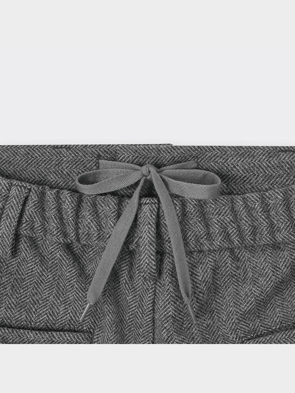 たけるんさま GU公式 | 起毛バギースラックス+EC(丈長め78.0cm)