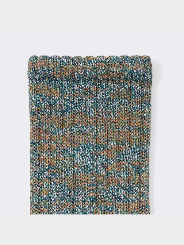 スタイルヒートレギュラーソックス(メランジ)