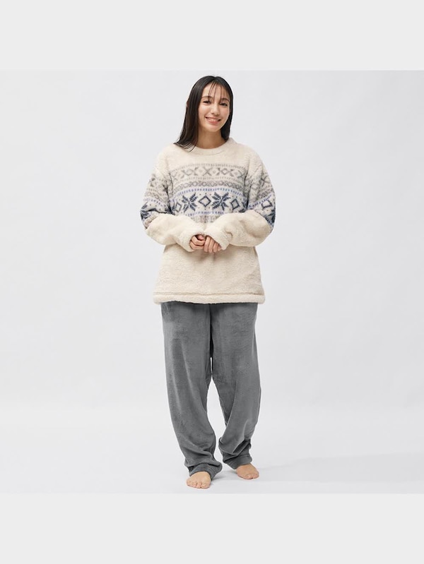 マシュマロフィールセット(長袖&ロングパンツ)(フェアアイル)