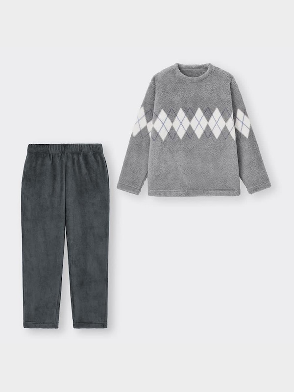 マシュマロフィールセット(長袖&ロングパンツ)(アーガイル)