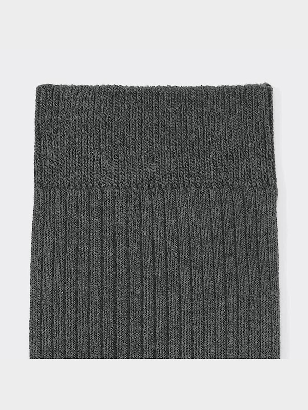 スタイルヒートリブニーハイソックス