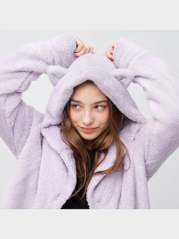 マシュマロフィールラウンジパーカ(長袖)(キャット)+E