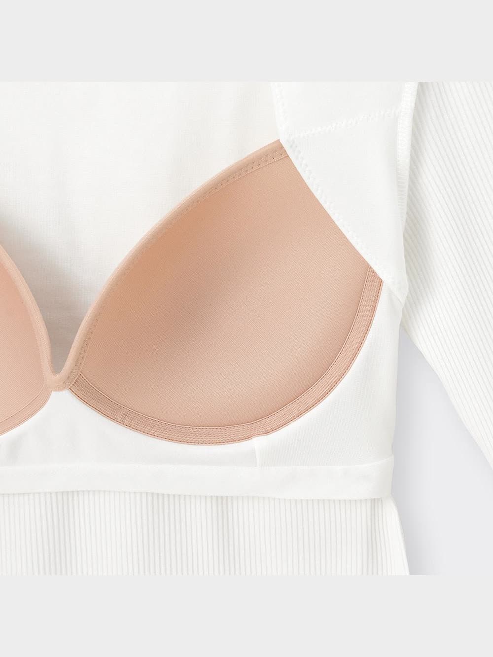 いーちゃん様ご確認用 GU公式 | スタイルヒートブラフィールリブクルーネックT(長袖)