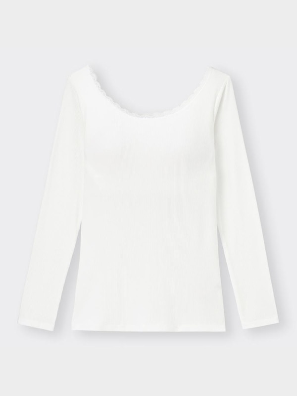 スタイルヒートブラフィールリブレースT(長袖)