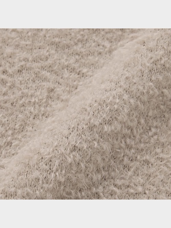 GIRLSネコミミネックウォーマー付きセーター(長袖)JR