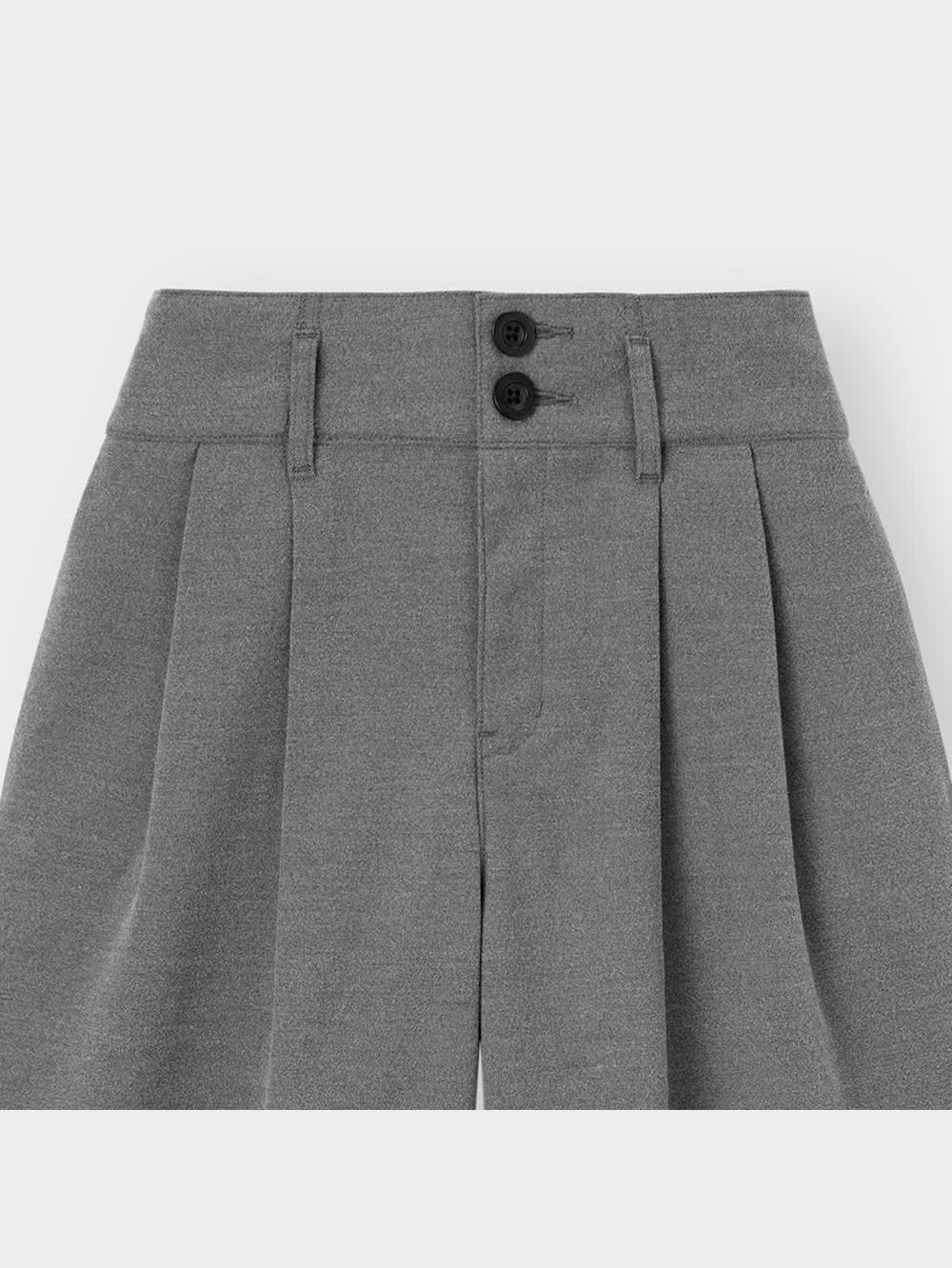 ⭐️御確認用⭐️ GU公式 | GIRLS起毛タックワイドパンツJR