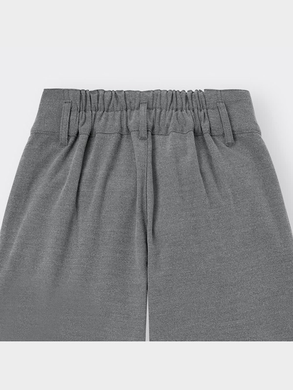 GIRLS起毛タックワイドパンツJR