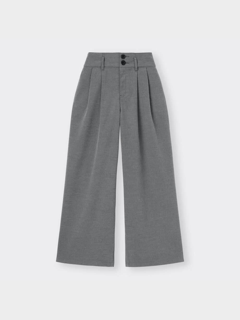 ⭐️御確認用⭐️ GU公式 | GIRLS起毛タックワイドパンツJR